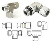 Incoloy 825 Tube to Female Fittings